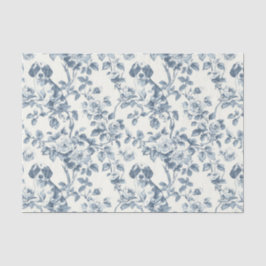 Papel De Seda Elegante Arte De Flores Vintage Y Toallas De Perro