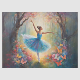Papel De Seda Elegante Ballerina Grace