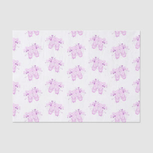 Papel De Seda Elegante ballet rosa cumpleaños zapatillas Pointe