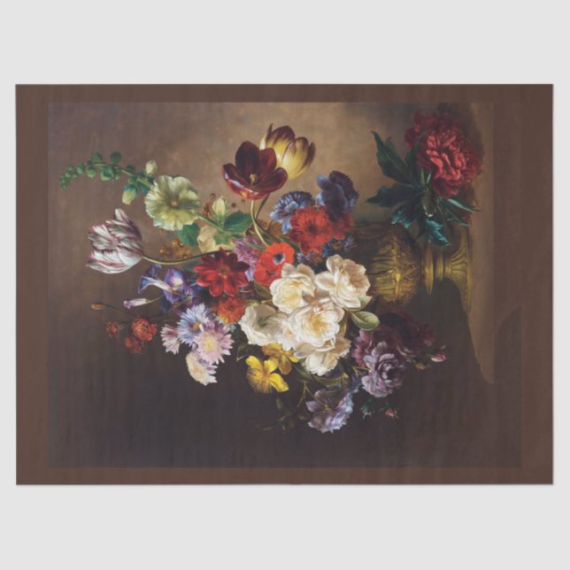 Papel De Seda Elegante Bella Artes holandés oscuro de Moody (Anverso)