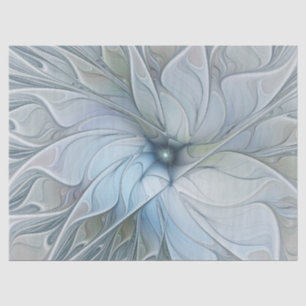 Papel De Seda Elegante belleza arte abstracto fractal flor moder