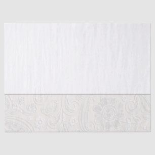 Papel De Seda Elegante Boda Artista Floral Regalo Nuetral