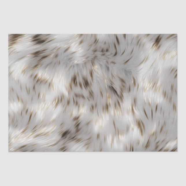 Papel De Seda Elegante Boda Gris White Gold (Anverso)