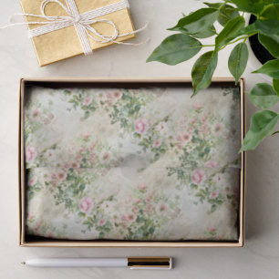 Papel De Seda Elegante Boda Inspirada en Shabby Chic Vintage