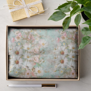 Papel De Seda Elegante Boda Inspirada en Shabby Chic Vintage