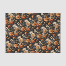 Papel De Seda Elegante Caída Floral