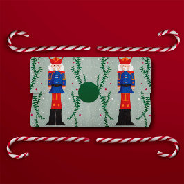 Papel De Seda Elegante Cascanueces Tradicional Navideño Alegre