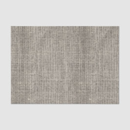 Papel De Seda Elegante Chic Realista Arpillera Rústico Gris Clar
