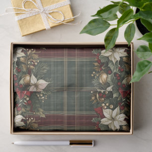 Papel De Seda Elegante Clásico Cuadro Ornamento Dorado Flor de N
