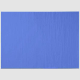 Papel De Seda Elegante Color Sólido Azul Real Premium