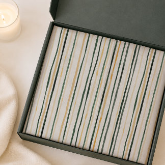Papel de seda elegante con rayas de acuarela en ve