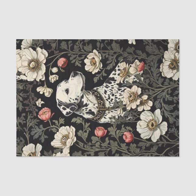 Papel De Seda Elegante Dalmacia William Morris inspirado (Anverso)