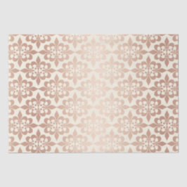Papel De Seda Elegante desgaste de color Rosa brillante Damasco