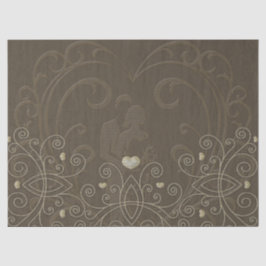 Papel De Seda Elegante diseño vintage.