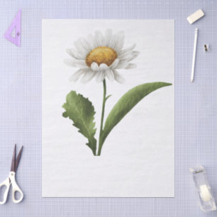 Papel De Seda Elegante flor moderna de dazie