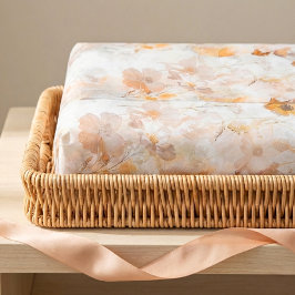 Papel De Seda Elegante Floral Acuarela