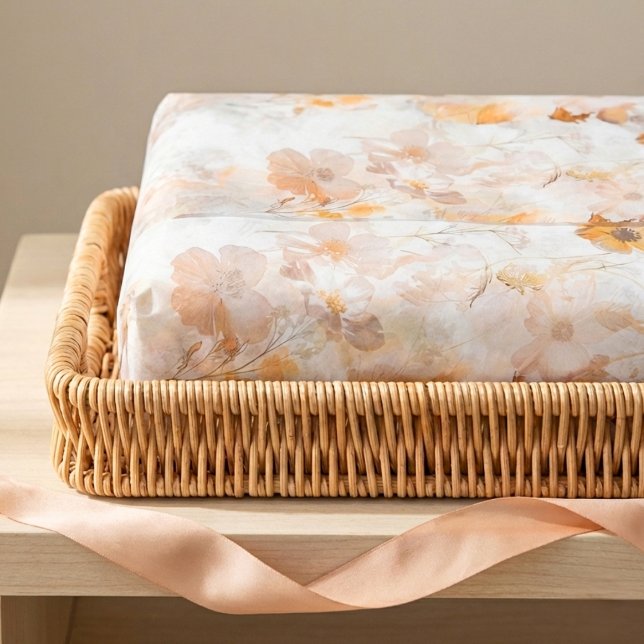 Papel De Seda Elegante Floral Acuarela (Subido por el creador)