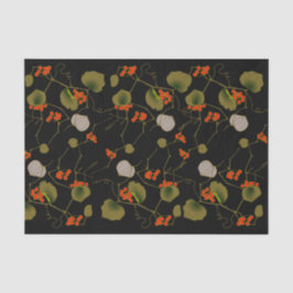 Papel De Seda Elegante floral asiática