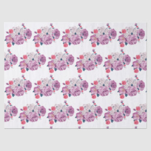 Papel De Seda Elegante floral moderna