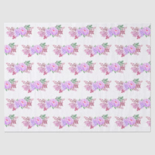 Papel De Seda Elegante floral moderna