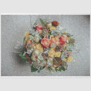 Papel De Seda Elegante floral moderna