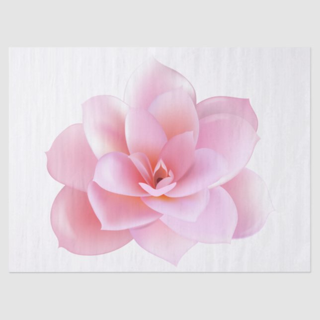 Papel De Seda Elegante floral moderna (Anverso)