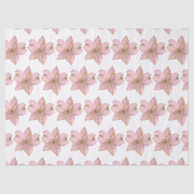 Papel De Seda Elegante floral moderna (Anverso)