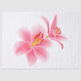 Papel De Seda Elegante floral moderna