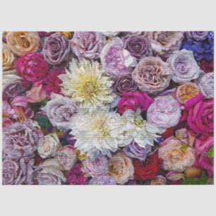 Papel De Seda Elegante floral moderna