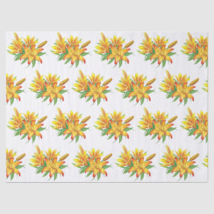 Papel De Seda Elegante floral moderna