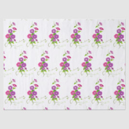 Papel De Seda Elegante floral moderna