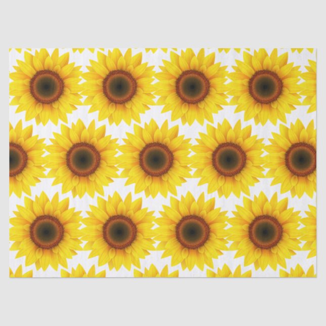 Papel De Seda Elegante floral moderna (Anverso)