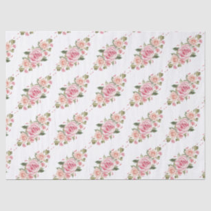 Papel De Seda Elegante floral moderna