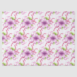 Papel De Seda Elegante floral moderna