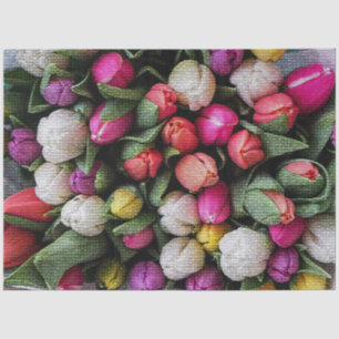 Papel De Seda Elegante floral moderna