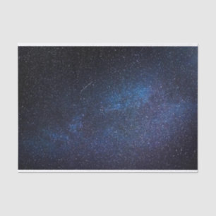 Papel De Seda Elegante foto de la galaxia azul Milkyway