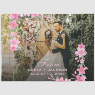 Papel De Seda Elegante foto romántica feliz Día de San Valentín