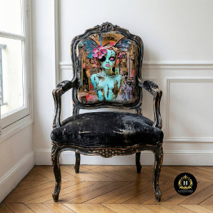 Papel De Seda Elegante Gótico París Gárgola Decoupage