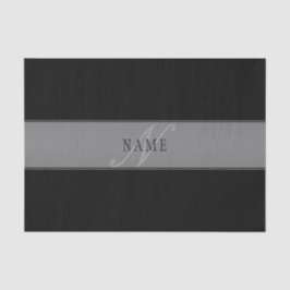 Papel De Seda Elegante Guión Editable Nombre comercial/otro text