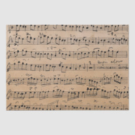 Papel De Seda Elegante hoja de escritura a mano de época Notas m