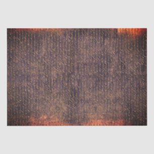 Papel De Seda Elegante letra manuscrita de incendio de época