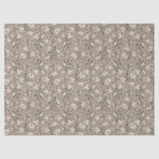 Papel De Seda Elegante Lirio Floral de mano Neutral Brown