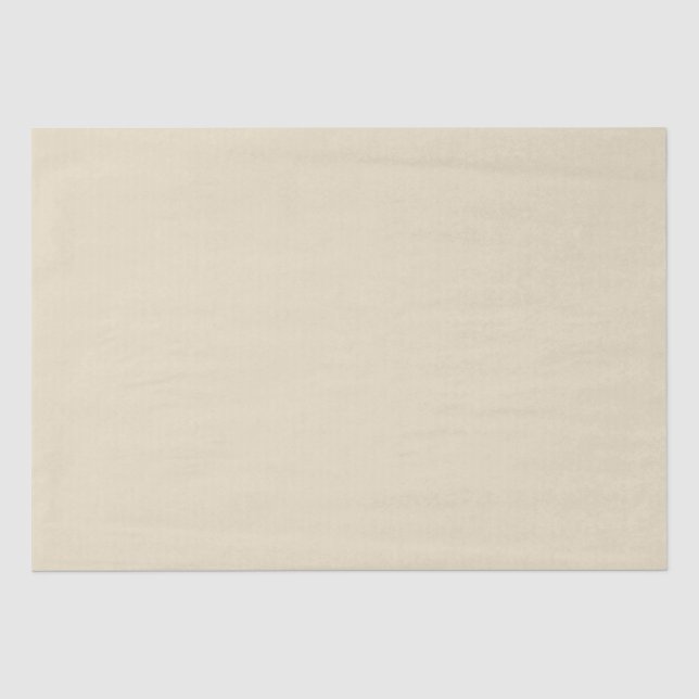 Papel De Seda Elegante Manteca Vintage (Anverso)