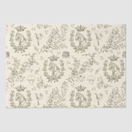 Papel De Seda Elegante Moda Elegante Elegante Beige Cream Toile 