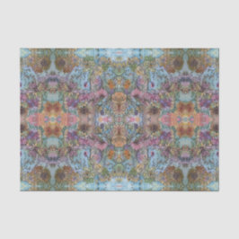 Papel De Seda Elegante Moda Flor Jardín Pintado de color de agua