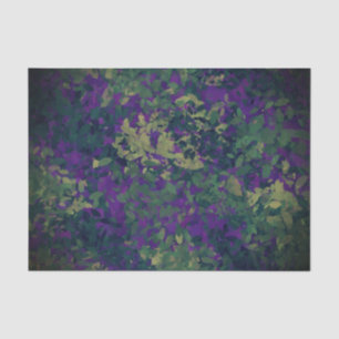 Papel De Seda Elegante morado de flores de jardín de la mano pin