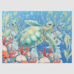 Papel De Seda Elegante pasto acuarela maría descomposición de to