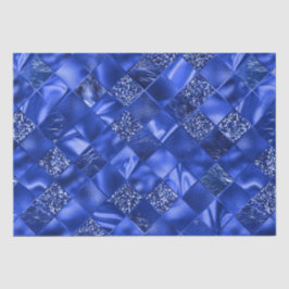 Papel De Seda Elegante patrón de celosía de diamantes con brillo