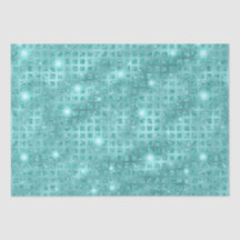 Elegante patrón metálico de mosaico azul