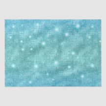 Elegante patrón metálico de mosaico azul